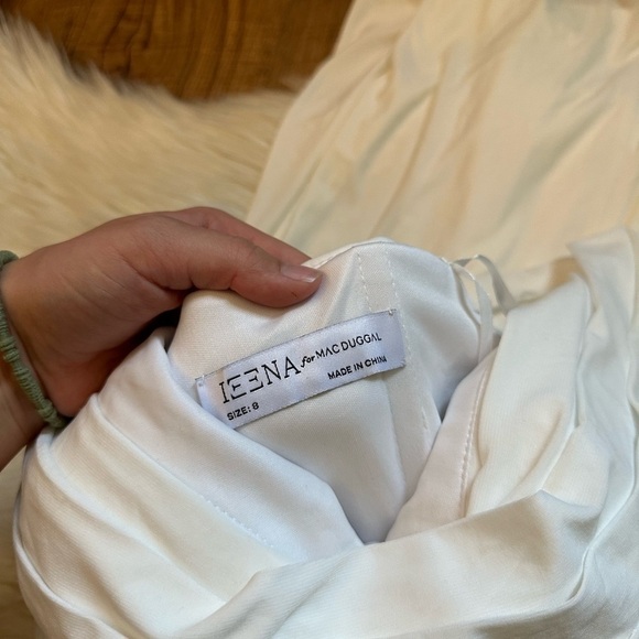 IEENA FOR MAC DUGGAL Ruched Off The Shoulder Midi Dress - Picture 5 of 5